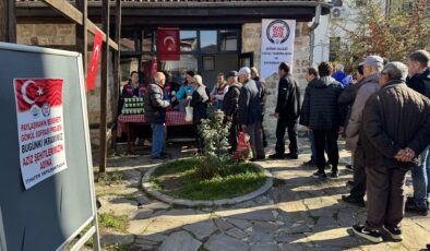 Şehitler hayrına ikram