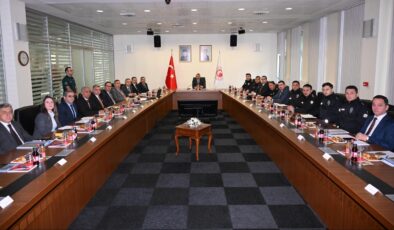 Sınır Kapıları Koordinasyon Toplantısı yapıldı