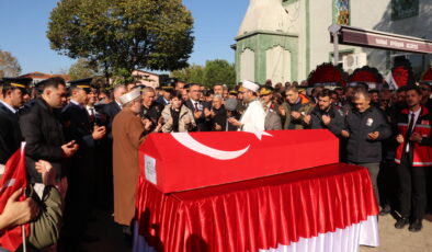 Şehit İlker Aykut’a veda