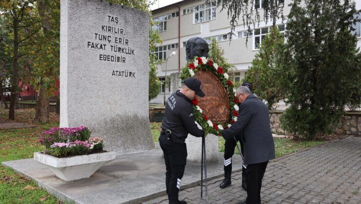 T.Ü. Büyük Önder Atatürk’ü andı