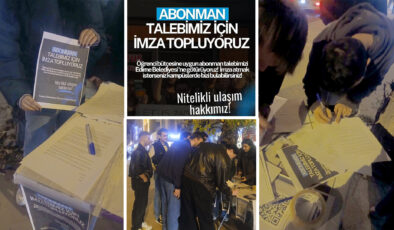 Öğrencilerden indirimli ulaşım talebi