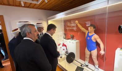 Naim Süleymanoğlu Anı Evi açıldı