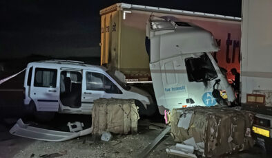 Lalapaşa yolunda feci kaza!