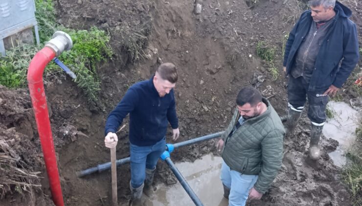 Köylere yangın vanası