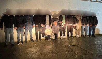 13 düzensiz göçmen yakalandı