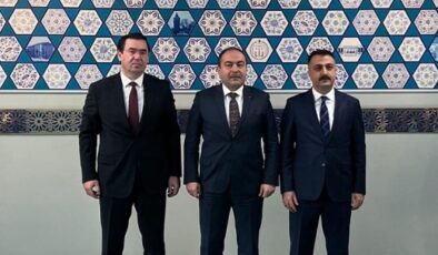 HSK üyesi Ateş’ten ziyaret