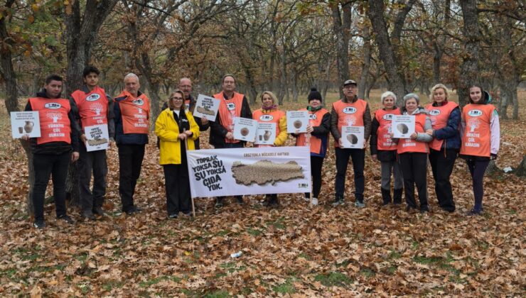 ‘Toprak yoksa su, su yoksa gıda yok’