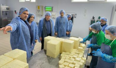 Yardımcı Peyniri’ne önemli ziyaret