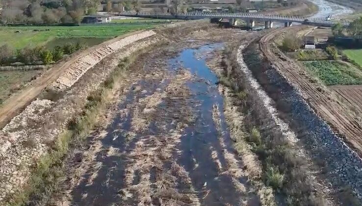 Kanal Edirne’nin yatağı temizlendi