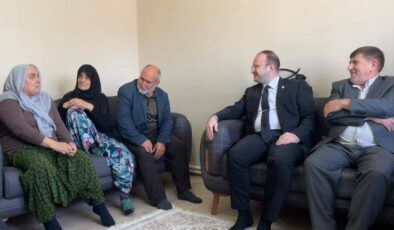 Şehit ailesine ziyaret