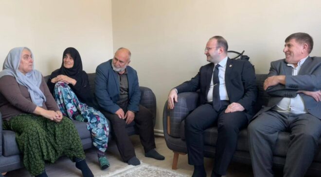 Şehit ailesine ziyaret