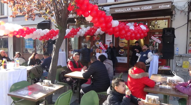 Saraçlar’ın tek tava ciğercisi