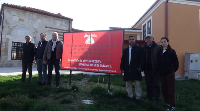 Vali Sezer’e tabelalı teşekkür