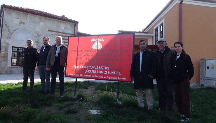 Vali Sezer’e tabelalı teşekkür