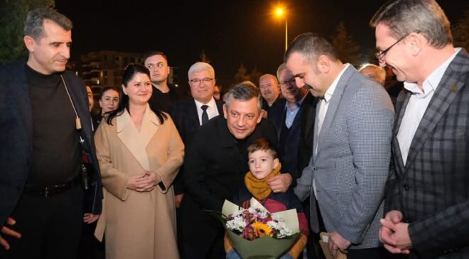 Özgür Özel Edirne’de