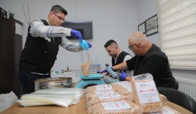 Belediyeden ihtiyaç sahiplerine nohut