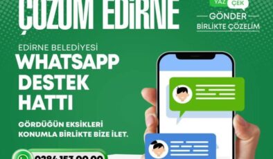 Belediyede ‘Çözüm Edirne’ dönemi