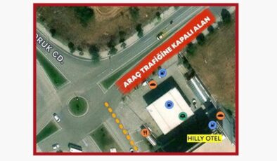 Dikkat yol kapanacak