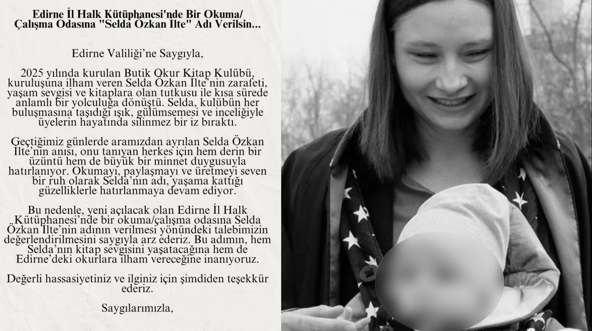 ‘Selda’nın adı yaşatılsın’