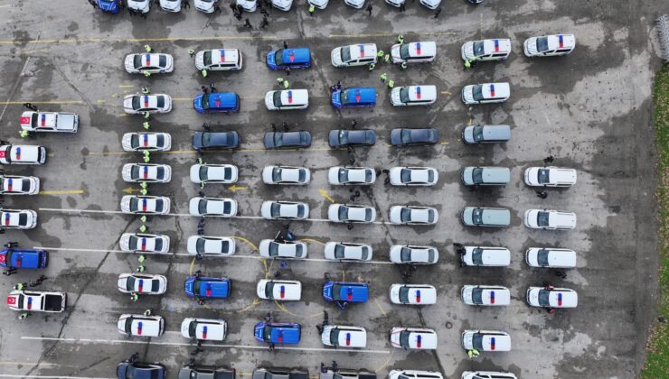 Emniyet ve jandarmaya 82 yeni araç