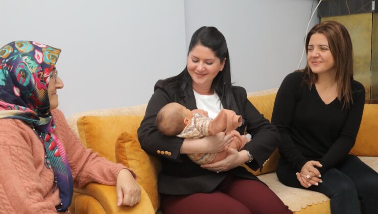 Gencan’dan yeni doğan ziyareti