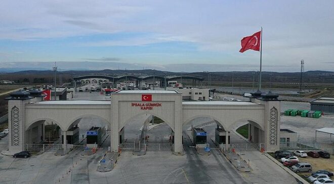 İpsala TIR geçişlerine kapalı