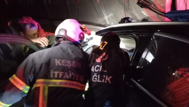 Keşan İtfaiyesi’nden 1780 olaya müdahale
