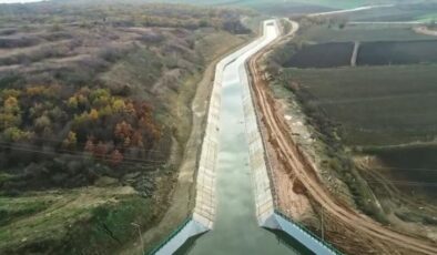 Meriç‘ten Çakmak Barajı’na su aktarımı başladı