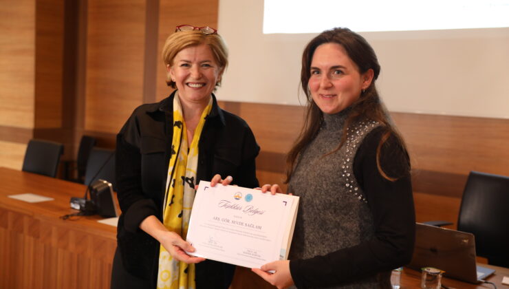 Öğrencilere miselyum mimarisi anlatıldı