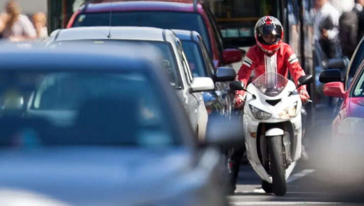Trafikteki her dört araçtan biri motosiklet