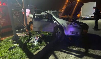 Muhtar kazada hayatını kaybetti