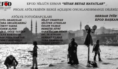 Nilgün Erman’dan “Siyah Beyaz Hayatlar” sergisi