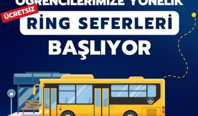 Öğrencilere kampüste ücretsiz ring