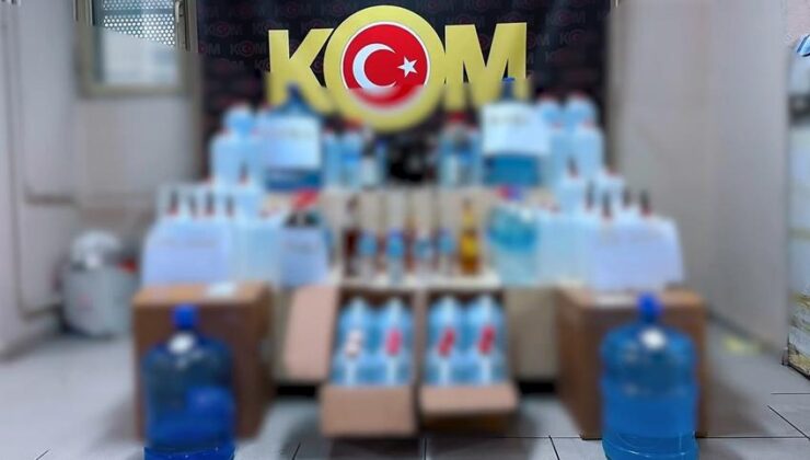 81 ilde sahte sahte içki operasyonu