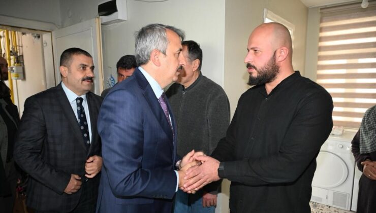 Vali Sezer’den taziye ziyareti