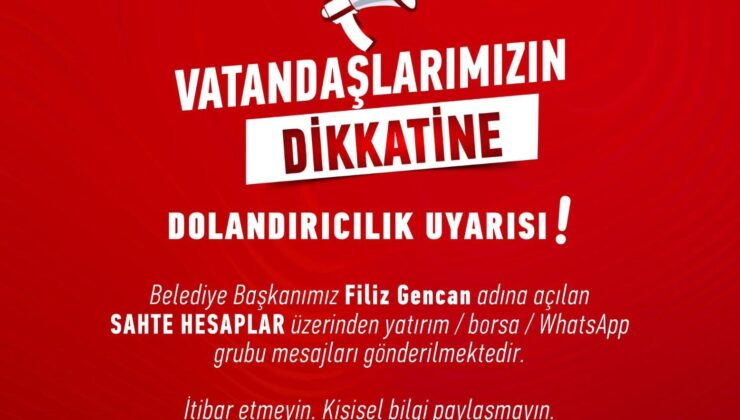 Gencan adına sahte hesap açıldı