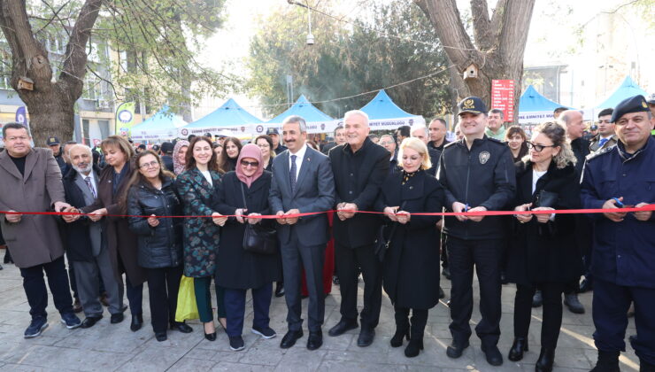 Polis eşlerinden eğitime destek