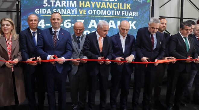 Tarım ve hayvancılık fuarı açıldı