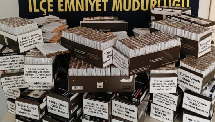 Uzunköprü’de makaron operasyonu