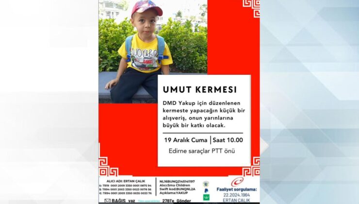 Yakup için umut kermesi