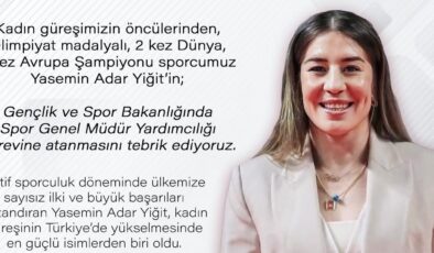 Yasemin Adar Yiğit’e yeni görev