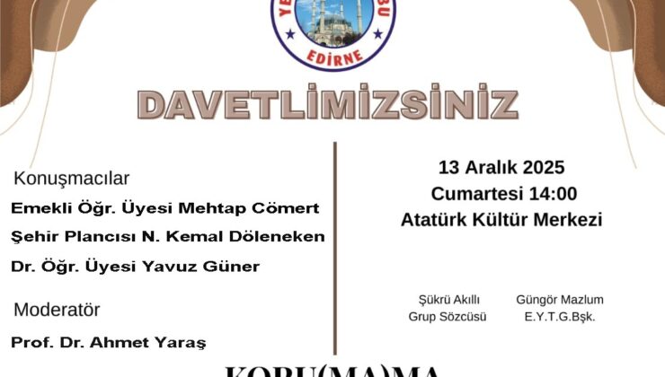 Selimiye’nin restorasyonu konuşulacak