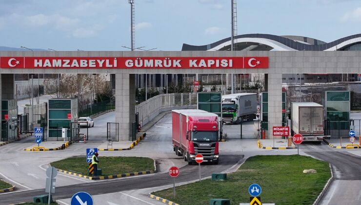İhracatın yükünü Kapıkule ve Hamzabeyli çekti