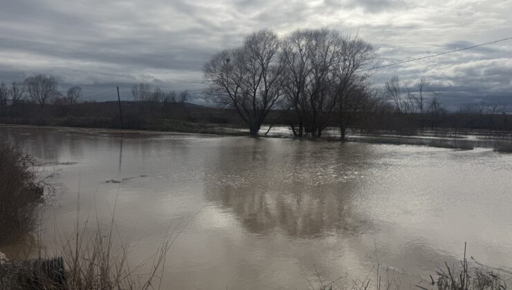 Tunca Nehri taştı!