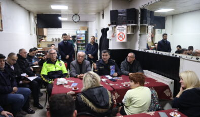 ‘Huzur ve asayişin sağlanması için çalışıyoruz’