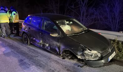 Alkollü sürücü ters yöne girdi