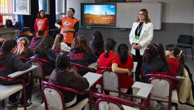 Öğrencilere iklim değişikliği farkındalık eğitimi