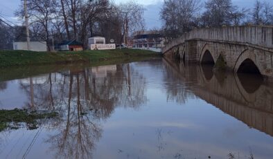 Tunca’nın debisi 7 katına çıktı