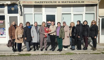 CHP’li kadınlardan gazetemize ziyaret