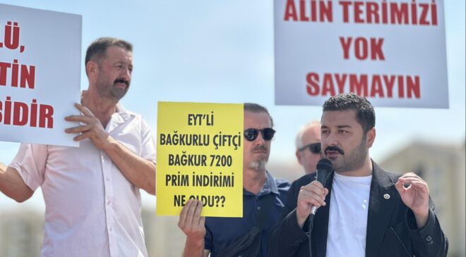 ‘Üreticiyi yüz üstü bıraktınız’